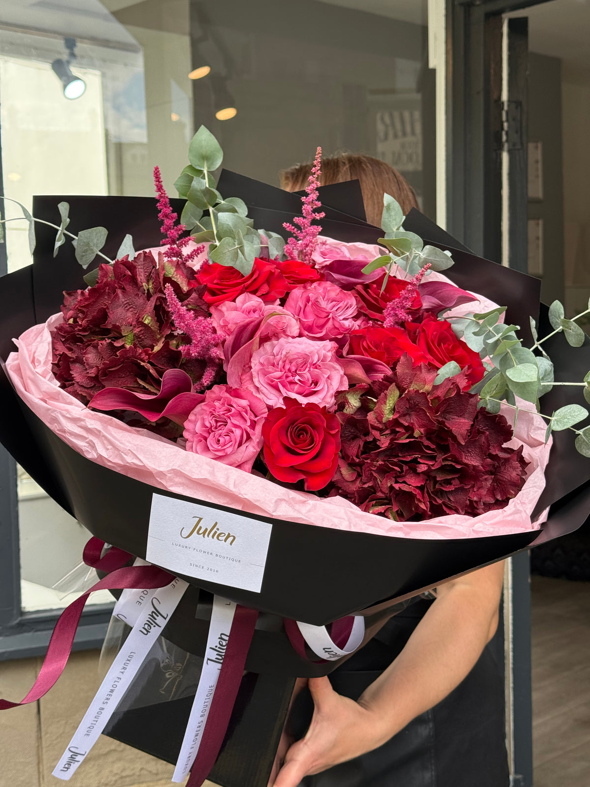 Florist Choice — Signature Raspberry & Magenta Bouquet