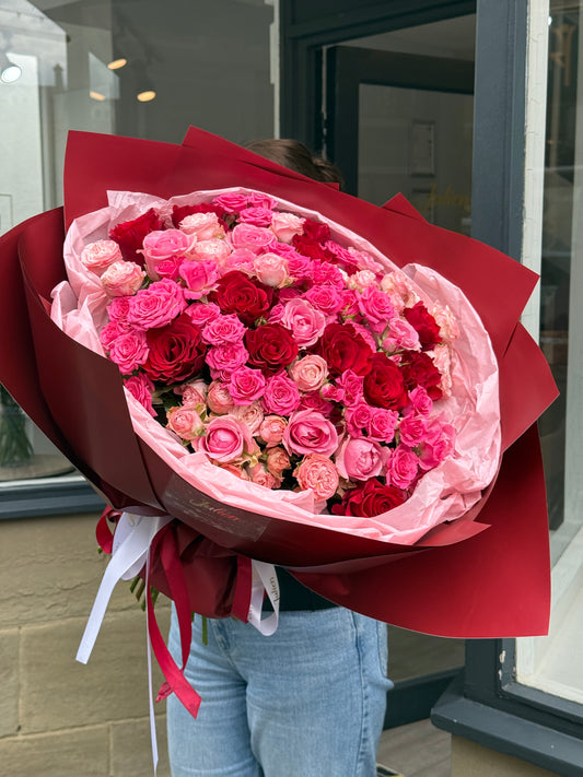 Florist Choice — Signature Raspberry & Magenta Bouquet