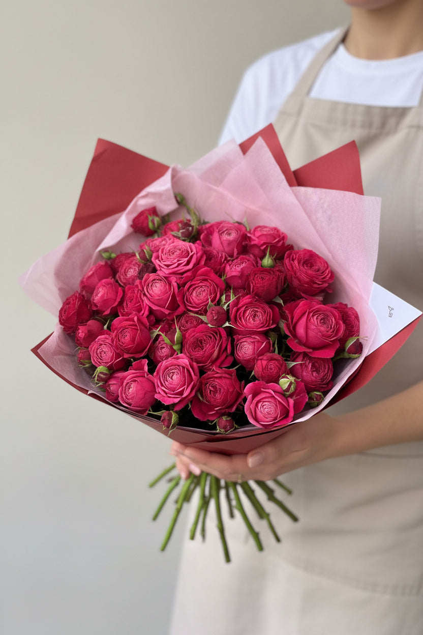 Florist Choice — Signature Raspberry & Magenta Bouquet