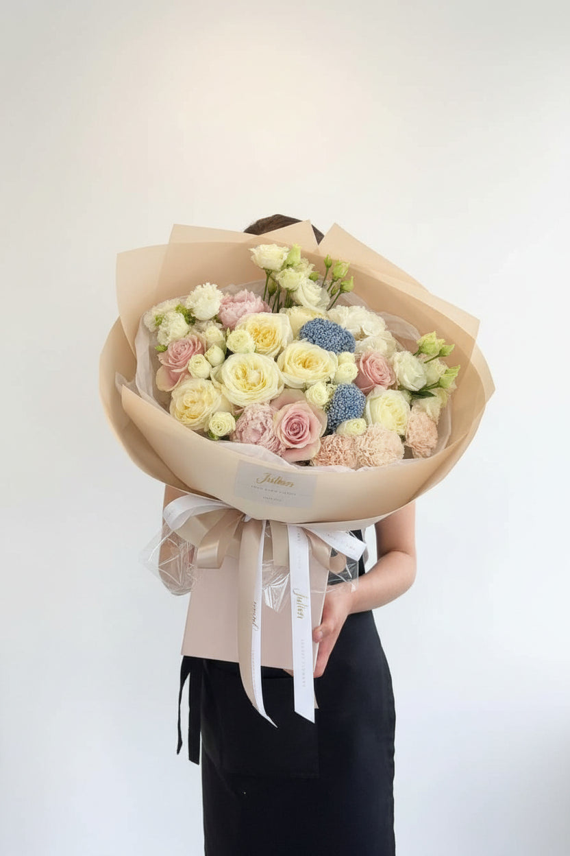 Florist Choice — Signature Gentle Pastel Bouquet